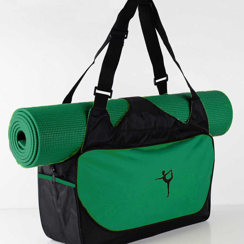 Gym Bag with Yoga Mat Holder